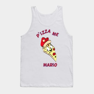 pizza me mario Tank Top